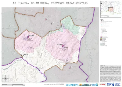 Microplanning: Ulamba, Masuika, Luiza, Kasai-Central, COD (2025)