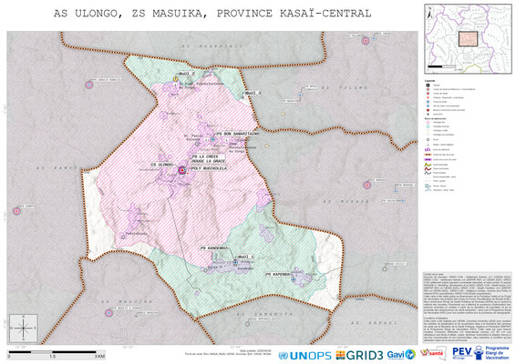 Microplanning: Ulongo, Masuika, Luiza, Kasai-Central, COD (2025)