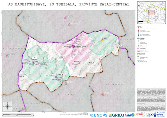 Microplanning: Bashitshibayi, Tshibala, Luiza, Kasai-Central, COD (2025)