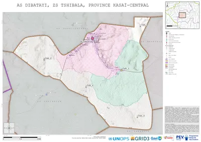 Microplanning: Dibatayi, Tshibala, Luiza, Kasai-Central, COD (2025)