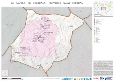 Microplanning: Kavula, Tshibala, Luiza, Kasai-Central, COD (2025)