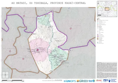 Microplanning: Matadi, Tshibala, Luiza, Kasai-Central, COD (2025)