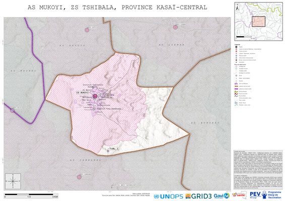 Microplanning: Mukoyi, Tshibala, Luiza, Kasai-Central, COD (2025)