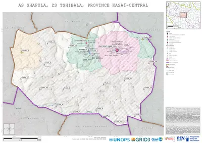Microplanning: Shapula, Tshibala, Luiza, Kasai-Central, COD (2025)