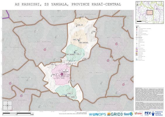 Microplanning: Kashishi, Yangala, Luiza, Kasai-Central, COD (2025)