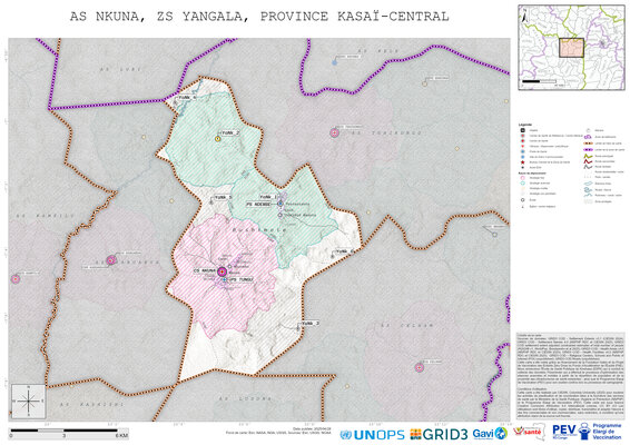Microplanning: Nkuna, Yangala, Luiza, Kasai-Central, COD (2025)