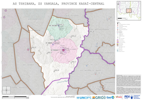 Microplanning: Tshibaka, Yangala, Luiza, Kasai-Central, COD (2025)