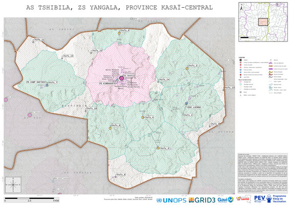 Microplanning: Tshibila, Yangala, Luiza, Kasai-Central, COD (2025)