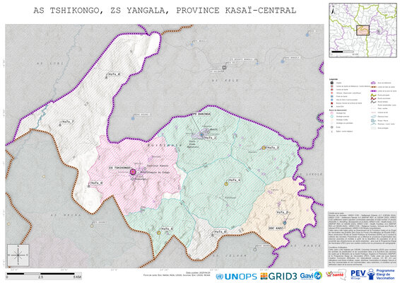 Microplanning: Tshikongo, Yangala, Luiza, Kasai-Central, COD (2025)