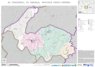 Microplanning: Tshikongo, Yangala, Luiza, Kasai-Central, COD (2025)