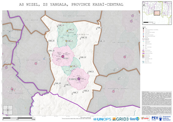 Microplanning: Wizel, Yangala, Luiza, Kasai-Central, COD (2025)