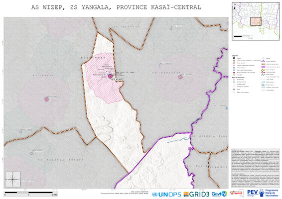 Microplanning: Wizep, Yangala, Luiza, Kasai-Central, COD (2025)