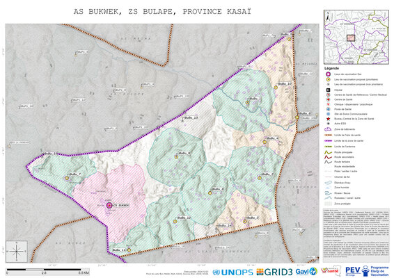 Microplanning: Bukwek, Bulape, Mweka, Kasai, COD (2024)