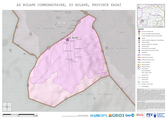 Microplanning: Bulape-Communautaire, Bulape, Mweka, Kasai, COD (2024)