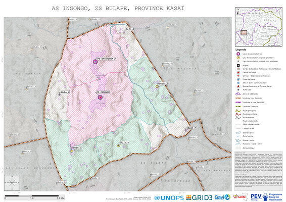 Microplanning: Ingongo, Bulape, Mweka, Kasai, COD (2024)
