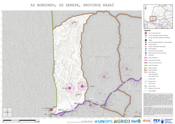 Microplanning: Bongondo, Dekese, Mweka, Kasai, COD (2024)