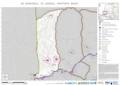 Microplanning: Bongondo, Dekese, Mweka, Kasai, COD (2024)