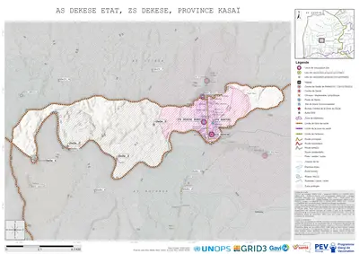 Microplanning: Dekese-Etat, Dekese, Mweka, Kasai, COD (2024)