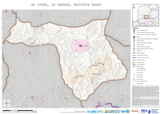 Microplanning: Ipoka, Dekese, Mweka, Kasai, COD (2024)