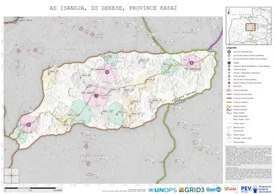 Microplanning: Isandja, Dekese, Mweka, Kasai, COD (2024)