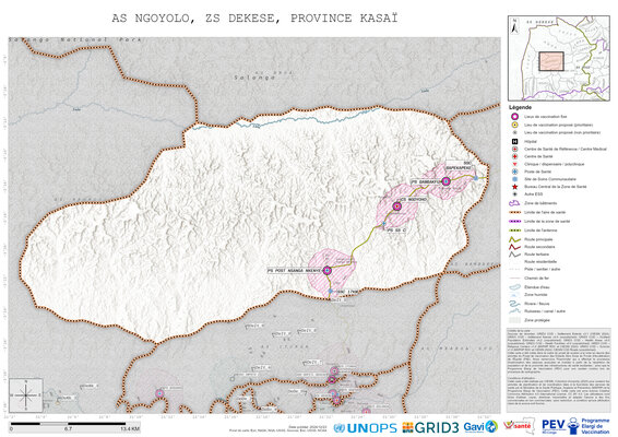 Microplanning: Ngoyolo, Dekese, Mweka, Kasai, COD (2024)