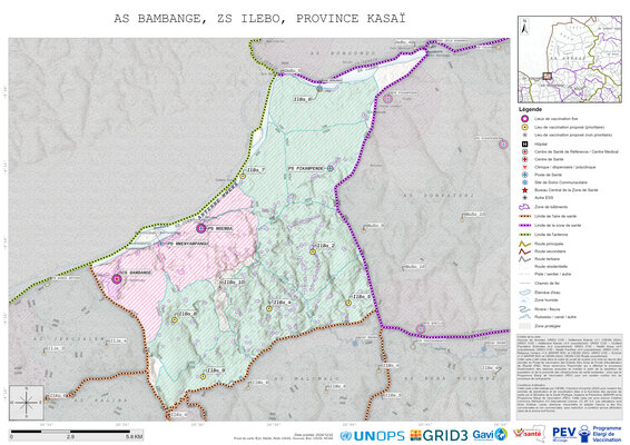 Microplanning: Bambange, Ilebo, Mweka, Kasai, COD (2024)
