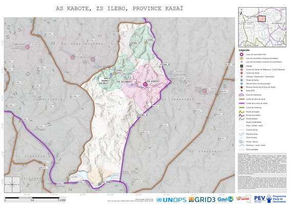 Microplanning: Kabote, Ilebo, Mweka, Kasai, COD (2024)