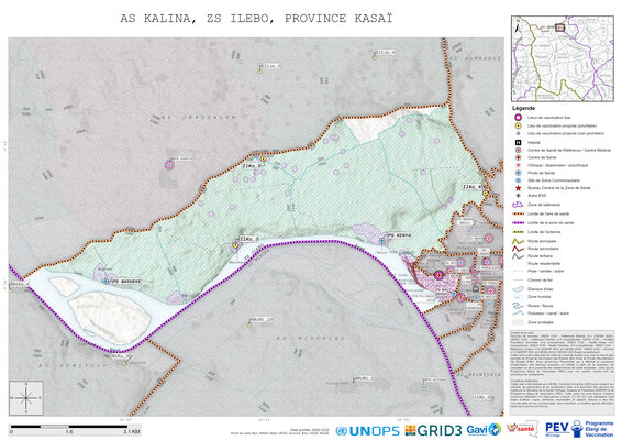 Microplanning: Kalina, Ilebo, Mweka, Kasai, COD (2024)