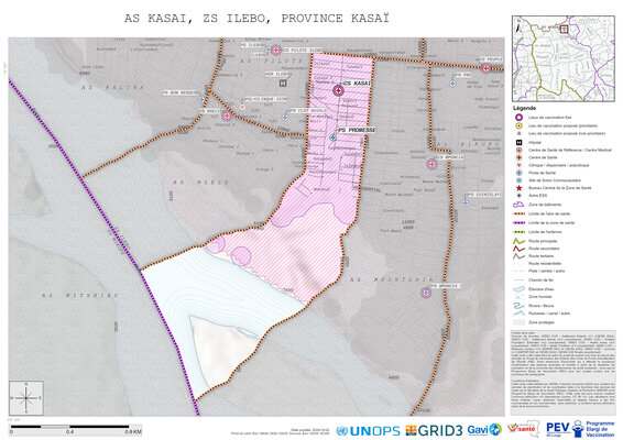 Microplanning: Kasaii, Ilebo, Mweka, Kasai, COD (2024)