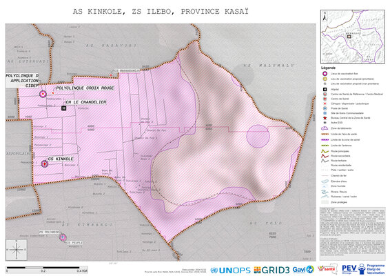 Microplanning: Kinkole, Ilebo, Mweka, Kasai, COD (2024)