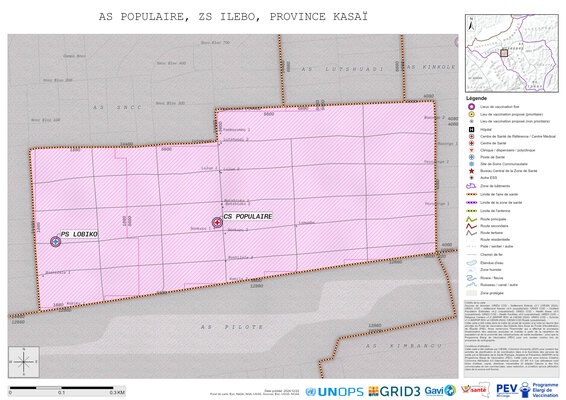 Microplanning: Populaire, Ilebo, Mweka, Kasai, COD (2024)