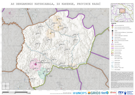 Microplanning: Dengamongo-Katshiabala, Kakenge, Mweka, Kasai, COD (2024)