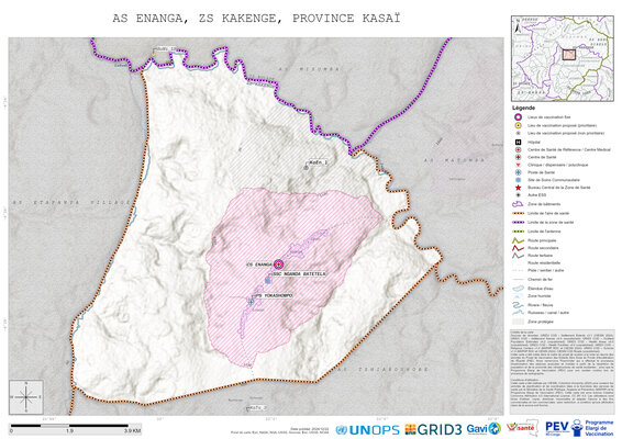 Microplanning: Enanga, Kakenge, Mweka, Kasai, COD (2024)