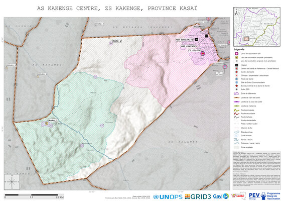 Microplanning: Kakenge-Centre, Kakenge, Mweka, Kasai, COD (2024)