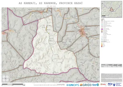 Comprehensive Dtp1: Kamenji, Kakenge, Mweka, Kasai, COD (2025)