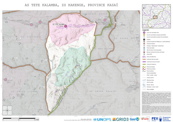 Microplanning: Tete-Kalamba, Kakenge, Mweka, Kasai, COD (2024)