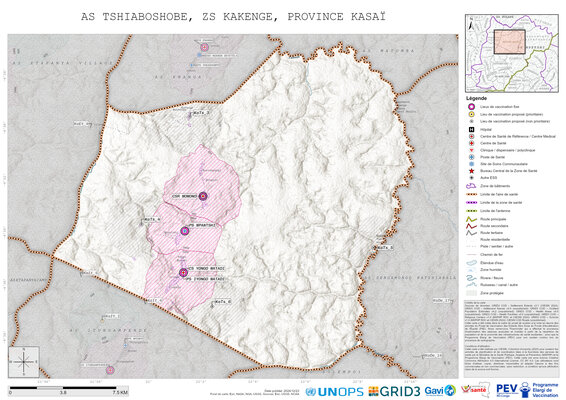 Microplanning: Tshiaboshobe, Kakenge, Mweka, Kasai, COD (2024)