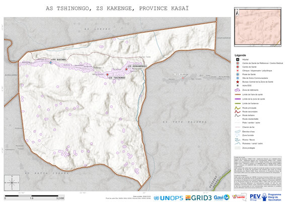 Reference: Tshinongo, Kakenge, Mweka, Kasai, COD (2024)