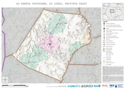Microplanning: Kabeya-Tshinyama, Luebo, Mweka, Kasai, COD (2024)