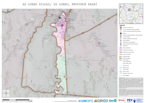 Microplanning: Luebo-Dilolo, Luebo, Mweka, Kasai, COD (2024)