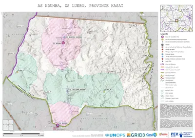 Microplanning: Ndumba, Luebo, Mweka, Kasai, COD (2024)