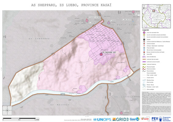 Microplanning: Sheppard, Luebo, Mweka, Kasai, COD (2024)