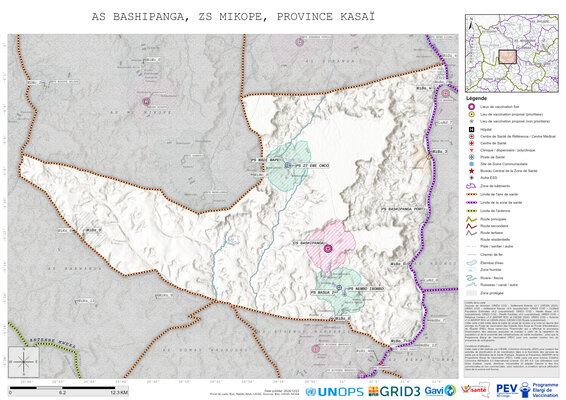 Microplanning: Bashipanga, Mikope, Mweka, Kasai, COD (2024)