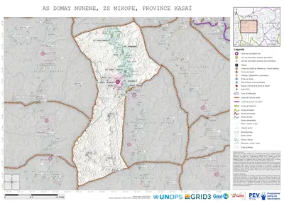 Microplanning: Domay-Munene, Mikope, Mweka, Kasai, COD (2024)