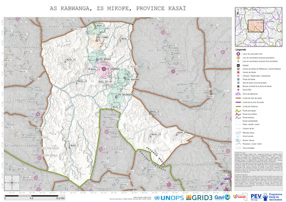 Microplanning: Kabwanga, Mikope, Mweka, Kasai, COD (2024)