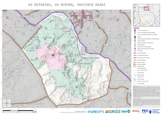 Microplanning: Mitshibu, Mikope, Mweka, Kasai, COD (2024)