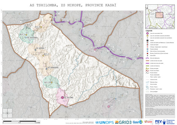Microplanning: Tshilomba, Mikope, Mweka, Kasai, COD (2024)