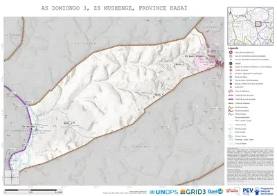 Microplanning: Domiongo-3, Mushenge, Mweka, Kasai, COD (2024)
