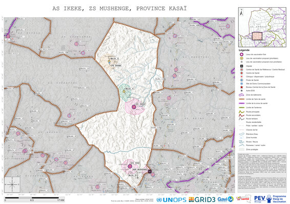 Microplanning: Ikeke, Mushenge, Mweka, Kasai, COD (2024)