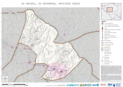 Microplanning: Nkoshi, Mushenge, Mweka, Kasai, COD (2024)